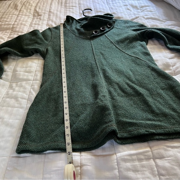 Prana Ebba Sweater -Teal/Large - Wool Blend - Picture 6 of 8